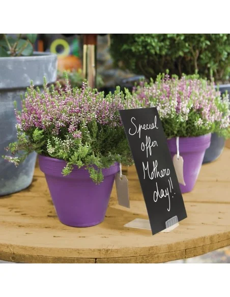 Supports à poser pour mini ardoises CL310 Securit (Lot de 10)