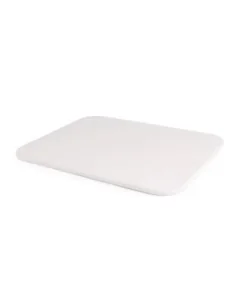 Pierre à pizza rectangulaire avec support métal de service 2