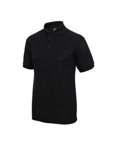 Polo mixte noir M