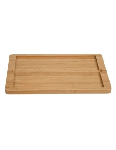 Planche support en bois Olympia pour plat en ardoise CM063 330x210x15mm