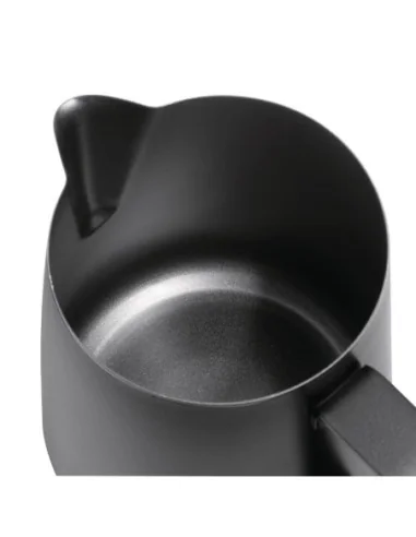 Pichet à lait antiadhésif noir Olympia 340 ml