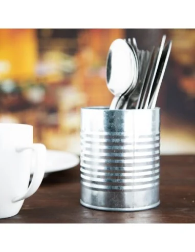 Récipient boîte de conserve en acier galvanisé Olympia