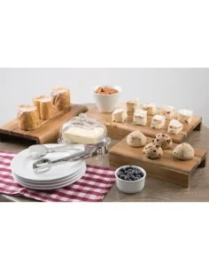 Rehausses en bois d'acacia FSC Olympia (lot de 3) 2