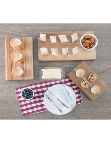 Rehausses en bois d'acacia FSC Olympia (lot de 3)