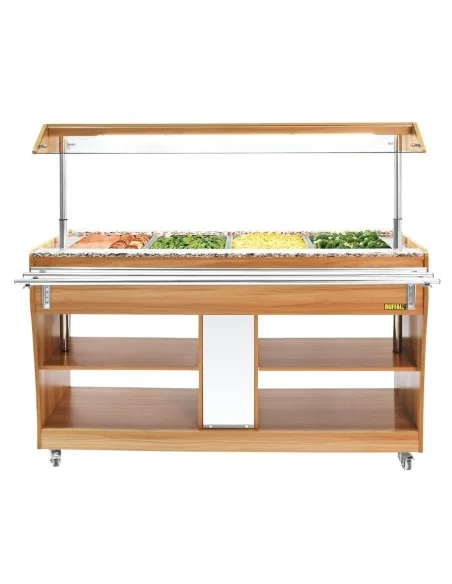 Buffet central chauffant Buffalo