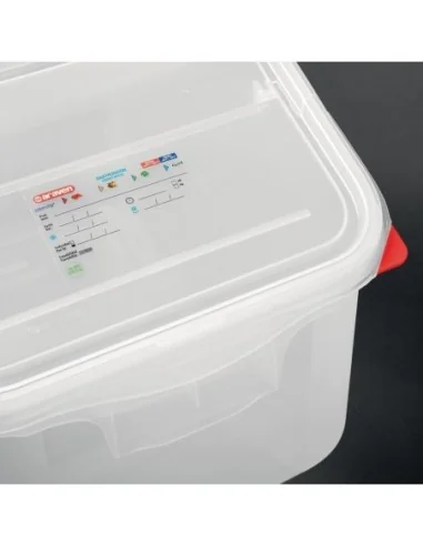 Boîte à ingrédients transparente Araven 50L