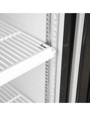 Refroidisseur à bouteilles Slimline Polar Série G noir