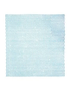 Chiffons non tissés Jantex bleus (rouleau de 100 chiffons) 2