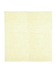 Chiffons non tissés Jantex jaunes (rouleau de 100 chiffons) 2