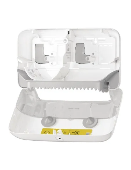 Distributeur double pour papier toilette sans mandrin Tork