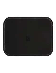 Plateau rectangulaire antidérapant en fibre de verre Camtread Cambro noir 45,7 cm 2