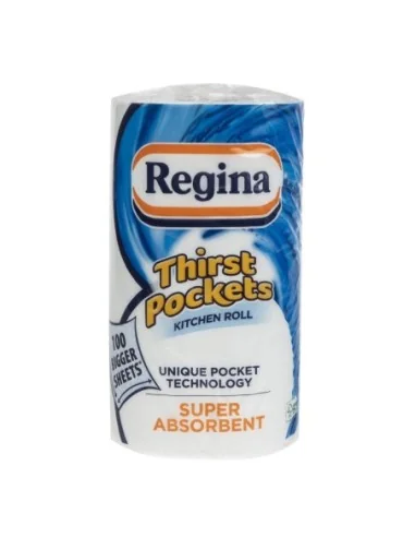 Essuie-tout Regina Thirst pockets 100 feuilles (x6)