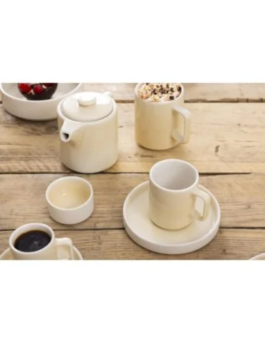 Bols Olympia Fondant jaunes 152mm (lot de 6)