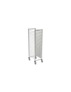 ECHELLE SOUDEE INOX A GLISSIERES MIXTE 600X400 MM GN1/1....
