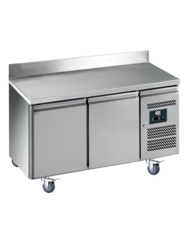 DESSERTE REFRIGEREE INOX AVEC DOSSERET 100X20...