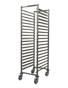 ECHELLE SOUDEE INOX A GLISSIERES 600X400 MM ENTREE 400 -...