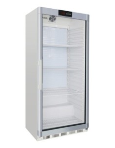 ARMOIRE REFRIGEREE BLANCHE PORTE VITREE . +2/+8°C AVEC...