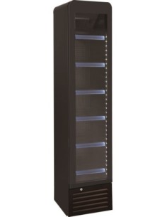 VITRINE A BOISSONS ETROITE R600A. +2°C/+8°C.  1 PORTE...