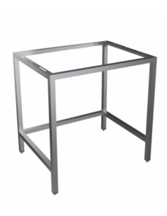 SUPPORT INOX SOUDE POUR FOUR A PIZZAS DOUBLE CAVITE 4+4...