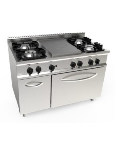 PLAQUE COUP DE FEU 4.5KW + FEUX GAZ: 2X4.5+2X7.5KW SUR...