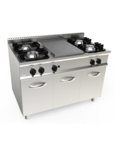 PLAQUE COUP DE FEU 4.5KW + FEUX GAZ: 2X4.5+2X7.5KW SUR...