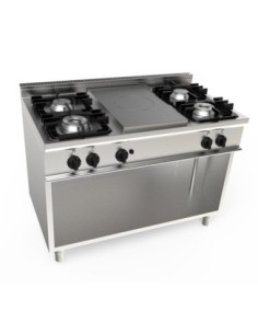 PLAQUE COUP DE FEU 4.5KW + FEUX GAZ: 2X4.5+2X7.5KW SUR...