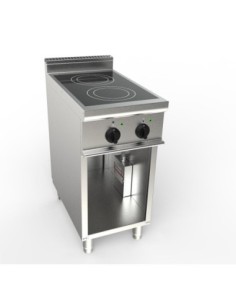 FOURNEAU ELECTRIQUE VITROCERAMIQUE SUR PLACARD OUVERT 2...