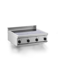 FOURNEAU ELECTRIQUE A INDUCTION A POSER 4 ZONES 4X3.5 KW...