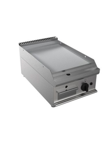 FRY-TOP GAZ NERVUREE A POSER ZONE DE CUISSON...