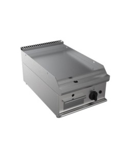 FRY-TOP GAZ LISSE A POSER ZONE DE CUISSON 400X530 MM L...