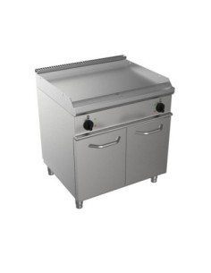 FRY-TOP ELECTRIQUE INOX 304 SUR MEUBLE FERME....