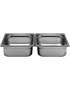 BAC GASTRO INOX GN1/2 P-55  L (en mm) : 325 - P (en mm) :...