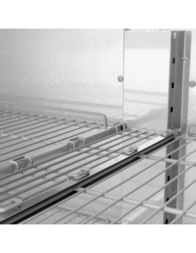 Armoire réfrigérée positive double 2 portillons GN 2/1 Polar Série G