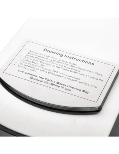 Machine à café filtre pichet isotherme Buffalo