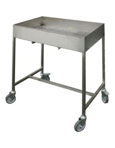 CHARIOT DE DESSOUVIDAGE INOX 304 LIVRE AVEC BAC GN 1/1 PF...