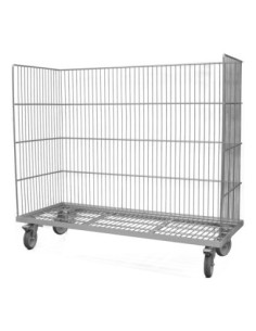 CHARIOT PANIER A BARQUETTES BOUCHERIE  L (en mm) : 1 250...