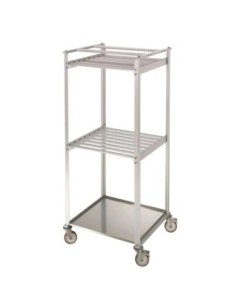 CHARIOT DE SECHAGE ALUMINIUM 2 NIVEAUX. 16 BARRES...