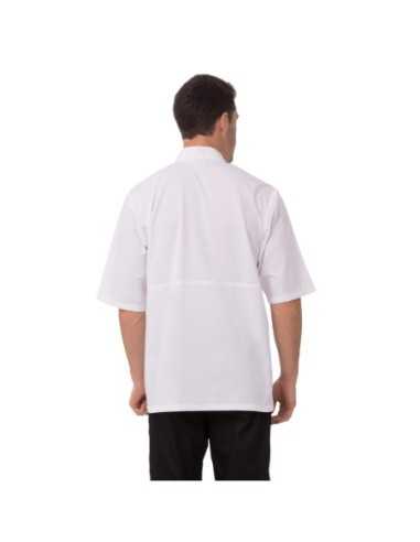 Veste de cuisine mixte blanche Chef Works Montreal Cool Vent L