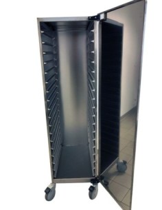 ECHELLE FERMEE POUR POINT DE VENTE INOX 600X400MM ENTREE...