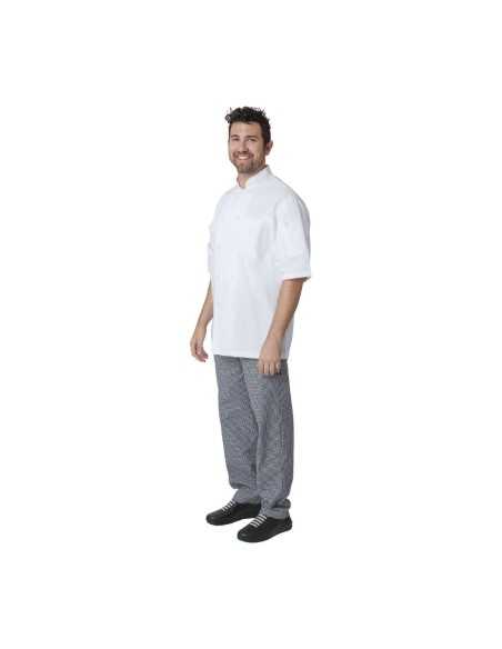 Veste de cuisine mixte blanche Chef Works Montreal Cool Vent L
