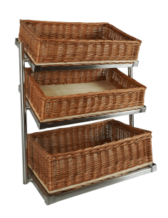 CORBEILLE À PAIN ÉTAGÈRE 3 HAUT MODÈLE LARGE
INCL. PANIERS