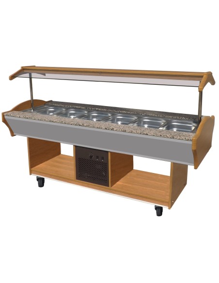 BUFFET REFRIGERÉ GN 6/1