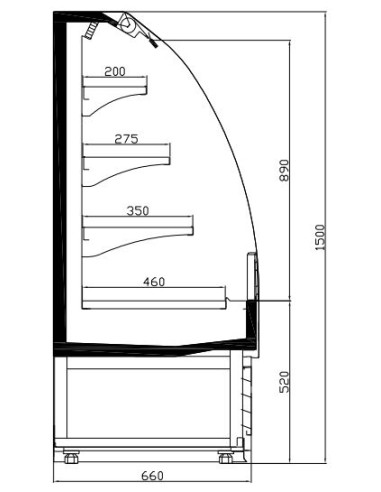 VITRINE RÉFRIGÉRÉE 1.0