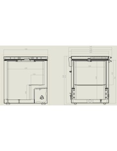 CONGÉLATEUR BAHUT COUVERCLE EN INOX 202 L 2