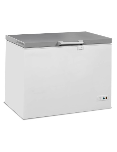 CONGÉLATEUR BAHUT COUVERCLE EN INOX 305 L