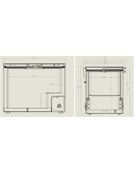 CONGÉLATEUR BAHUT COUVERCLE EN INOX 305 L