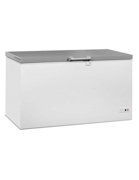 CONGÉLATEUR BAHUT COUVERCLE EN INOX 469 L