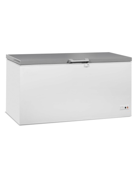 CONGÉLATEUR BAHUT COUVERCLE EN INOX 572 L