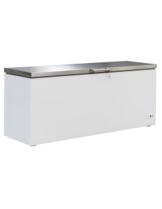 CONGÉLATEUR BAHUT COUVERCLE EN INOX 635 L