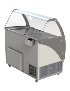 VITRINE À CREME GLACÉE CURACAO 10X5 LTR 2